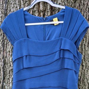 Blue cocktail dress Adrianna Papell